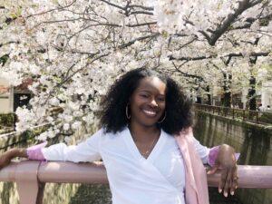 A million cherry blossoms exploding from the branches of a cherry tree. Spring is indeed here. Its a new-season-celebrate-new-dress-time-to-party.